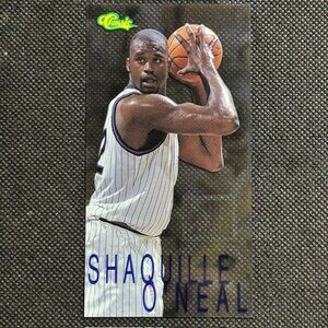 1994 Classic Shaquille O'neal Limited Edition Acetate Card #1 Draft Pick Magic